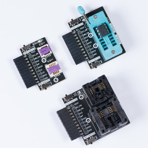 Bus Pirate SPI flash adapter bundle