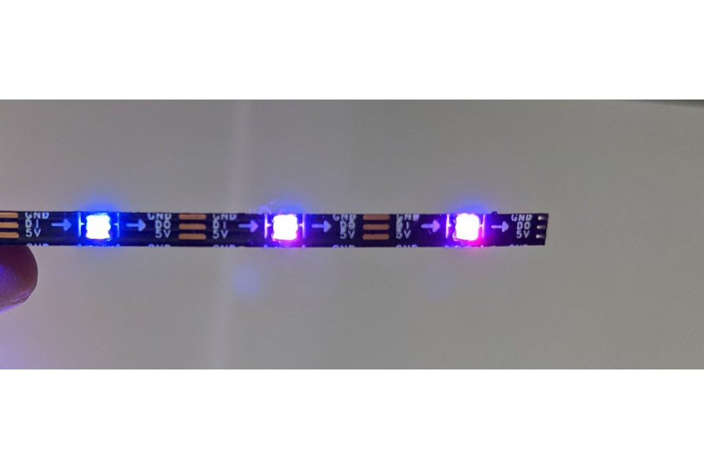 3mm Ultra Thin Digital LED Strip with WS2812B-2020,60LED/m