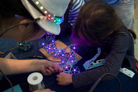 BlinkyTile Light Sculpture Kit