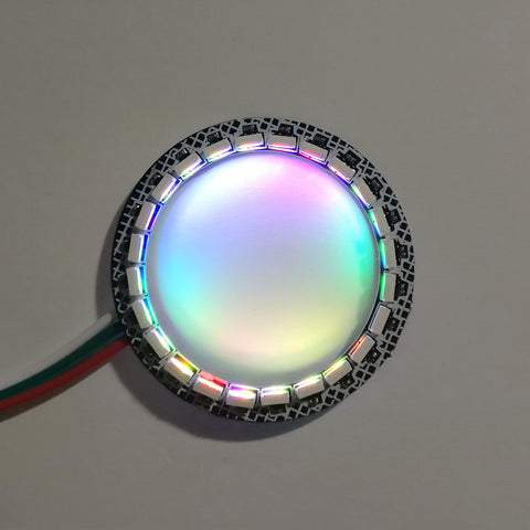 LED ring with 24 right-angle LEDs, inwards facing