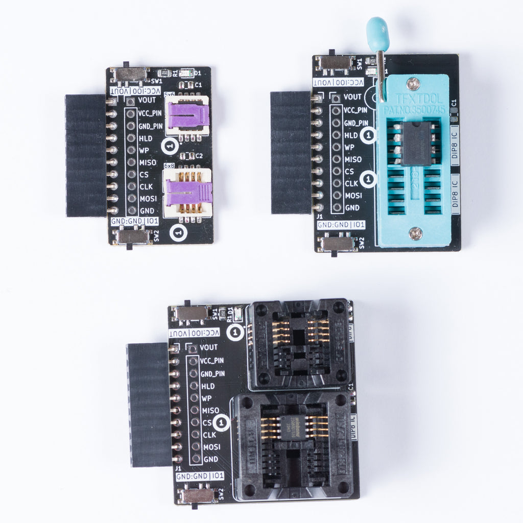 Bus Pirate SPI Flash Adapter Bundle Blinkinlabs Bus pirate spi flash adapter bundle blinkinlabs