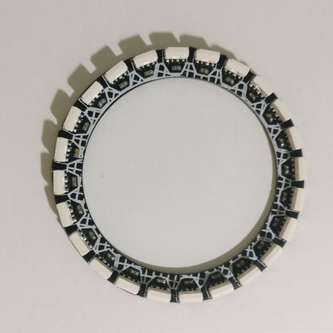 LED ring with 24 right-angle LEDs, outwards facing